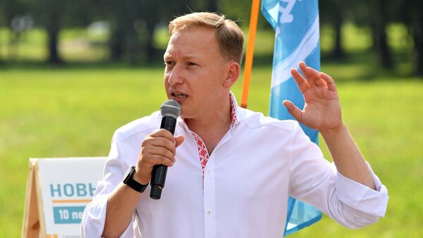 Кандидат в президенты Белоруссии Андрей Дмитриев