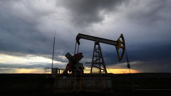 Нефтяная качалка в Татарстане
