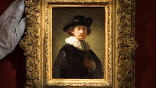 Автопортрет Рембрандта 