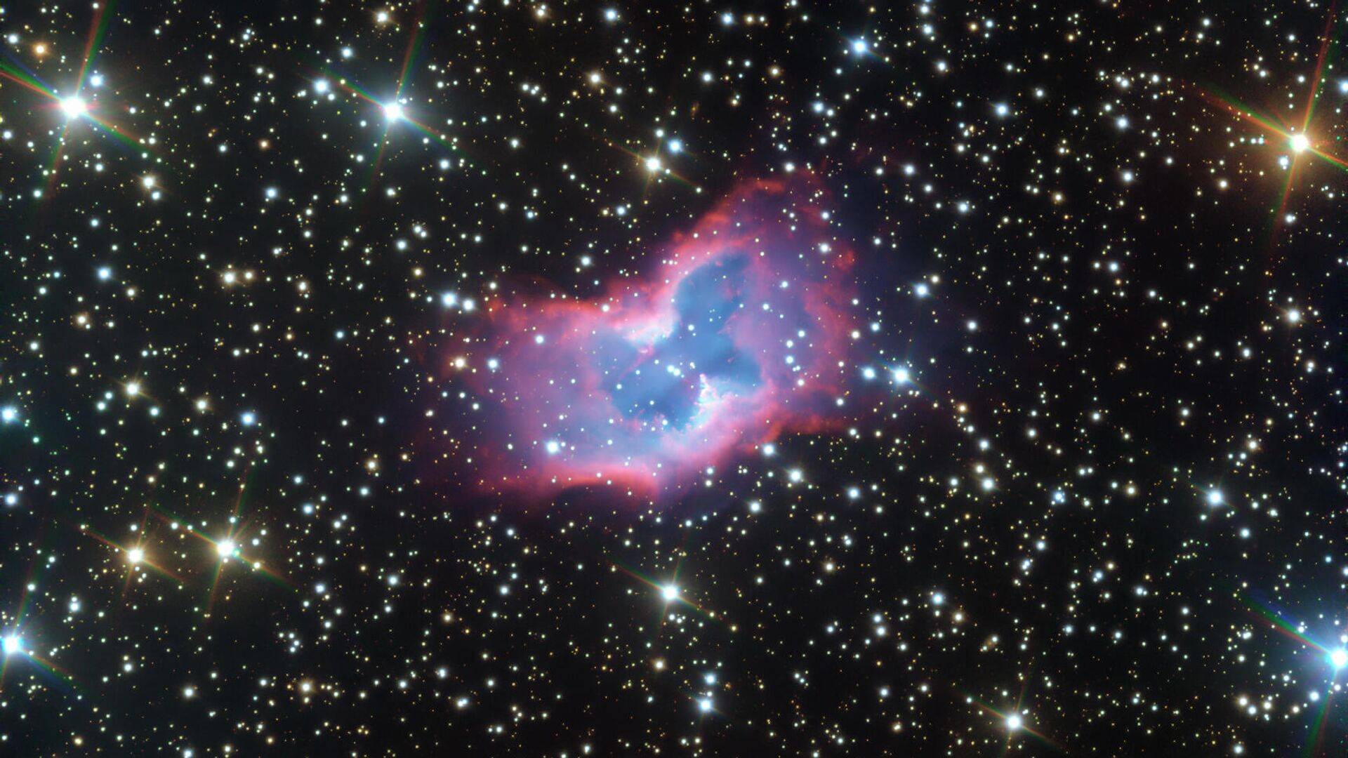 Снимок планетарной туманности NGC 2899, сделанный на Очень большом телескопе ESO - РИА Новости, 1920, 30.07.2020