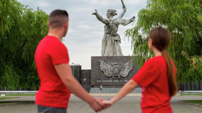 Участники международного проекта Маяки дружбы в Волгограде