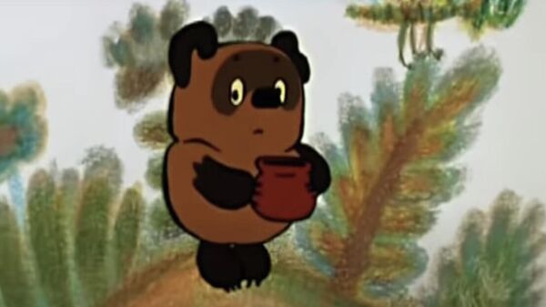 Скриншот мультфильма Винни Пух