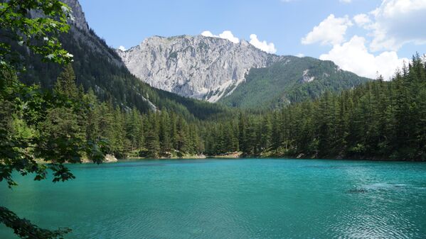 Озеро Грюнер-Зе в австрийской федеральной земле Штирии