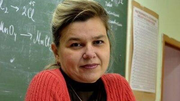 Учитель химии из школы № 32 Красноярска Ольга Юмашева