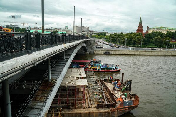Капитальный ремонт Большого Каменного моста