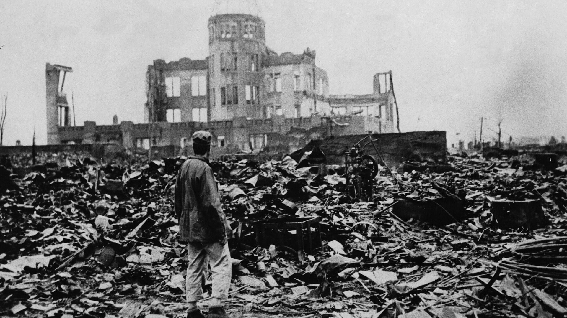 Хиросима после американской атомной бомбардировки - РИА Новости, 1920, 24.10.2022