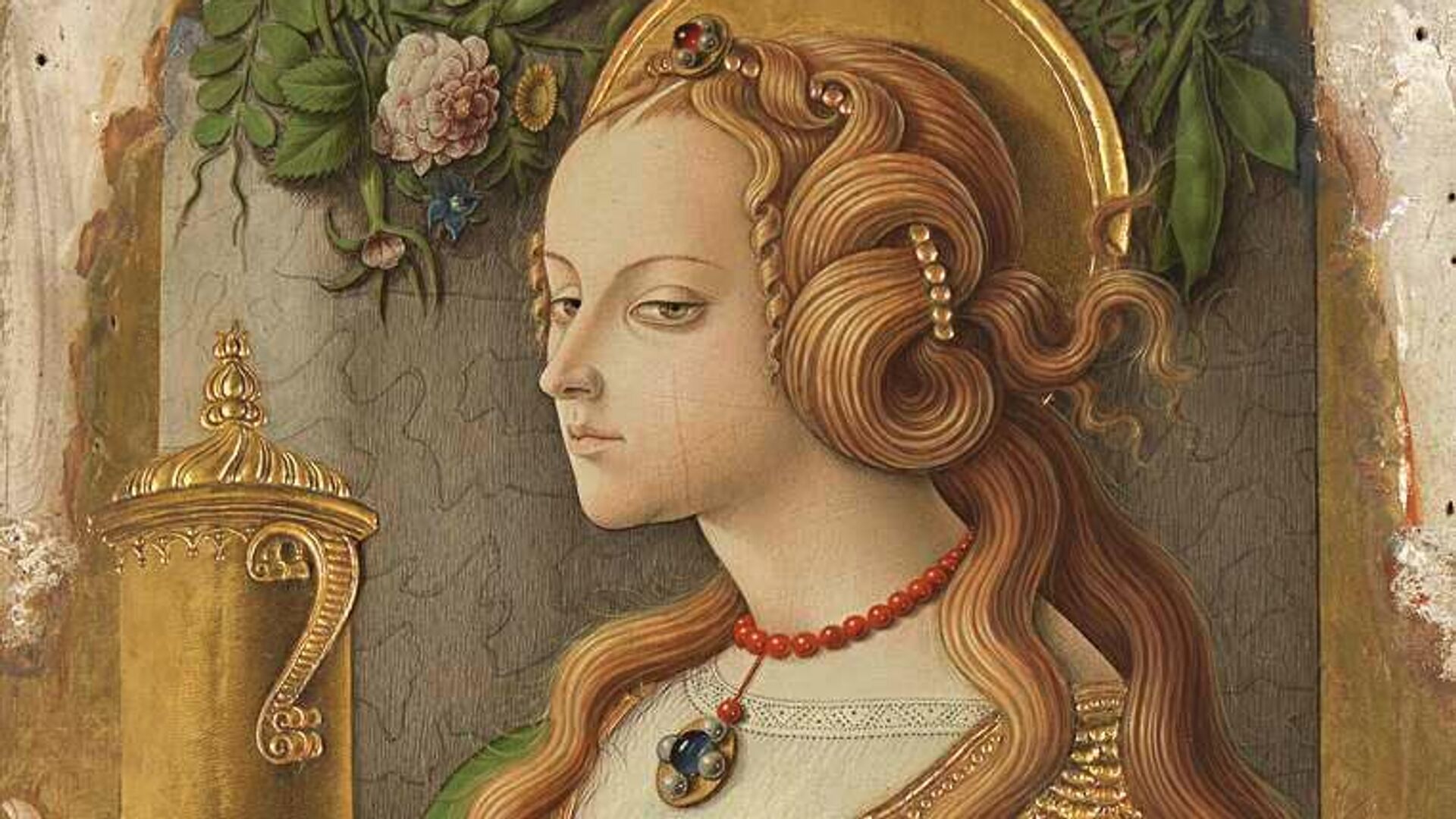 Карло Кривелли. Мария Магдалина. 1480-1487 Карло Кривелли. Мария Магдалина. 1480-1487 - РИА Новости, 1920, 07.03.2025
