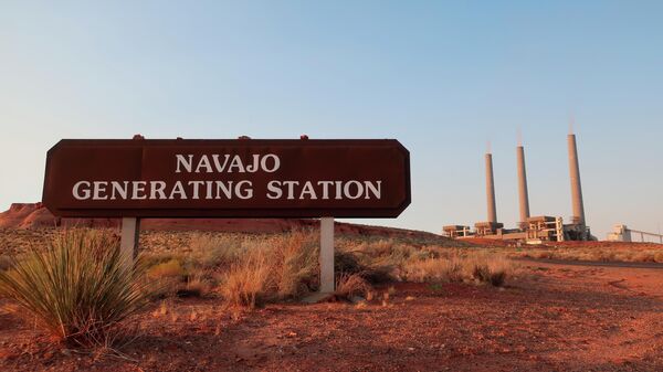 Угольная электростанция Навахо в Аризоне