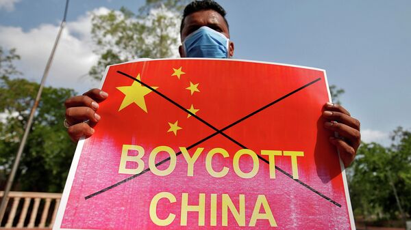 Протест против Китая 