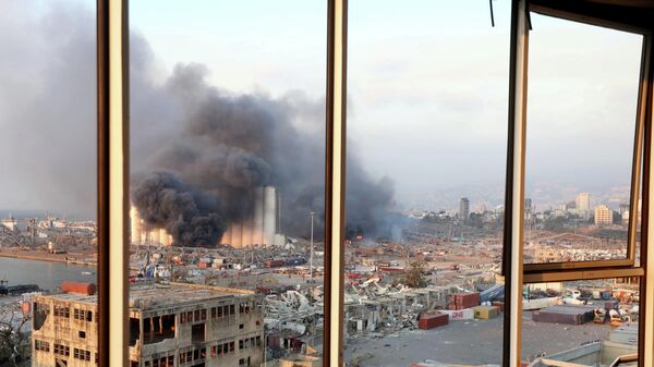 Последствия взрыва в Бейруте, Ливан