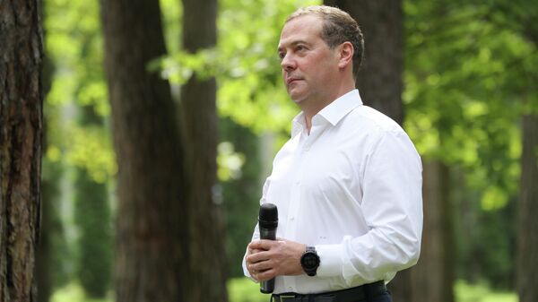 Председатель Единой России Дмитрий Медведев встретился с молодыми лидерами избирательного цикла ЕДГ- 2020