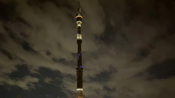 Останкинская башня погасла в знак скорби по погибшим при взрыве в Бейруте