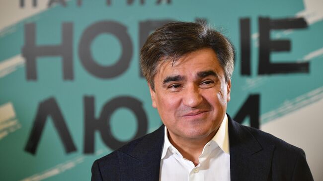 Лидер партии Новые люди Алексей Нечаев