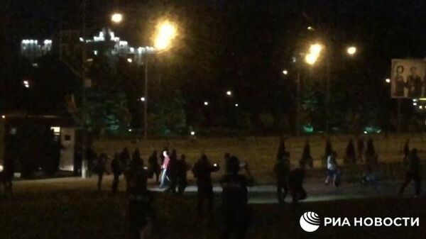 В Минске сигналят и стреляют во время протестов 