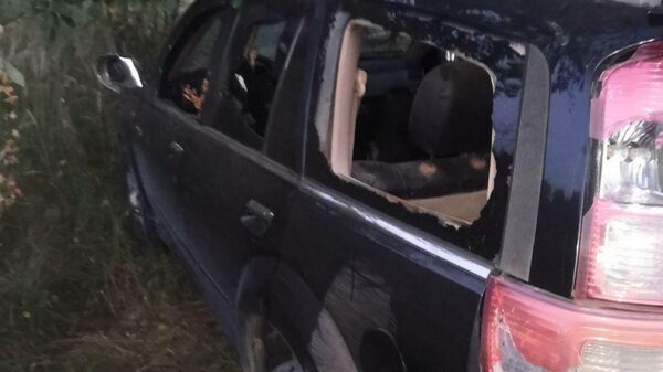 Автомобиль, наехавший на белорусского милиционера в Барановичах