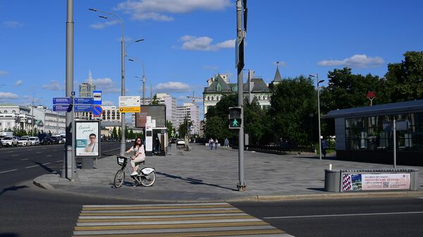 Вестибюль станции метро Сухаревская на Большой Сухаревской площади в Москве