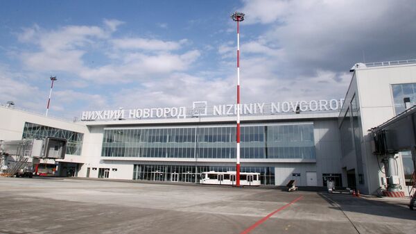 Здание Международного аэропорта Стригино в Нижнем Новгороде