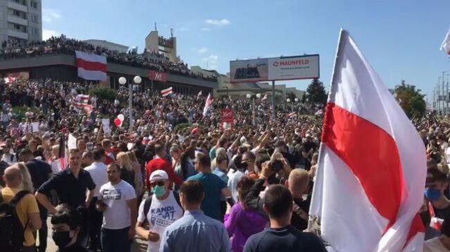 Трибунал! Минчане устроили митинг около места гибели участника протеста 