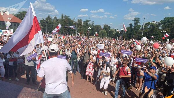 В Гродно завершился многотысячный митинг
