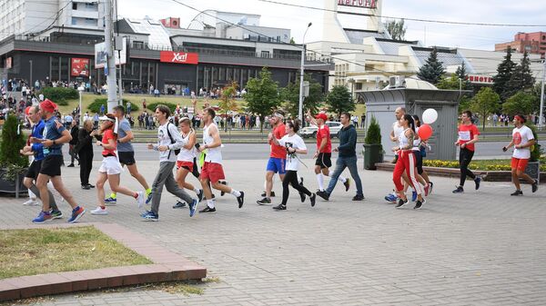 Митинг протеста в Белоруссии