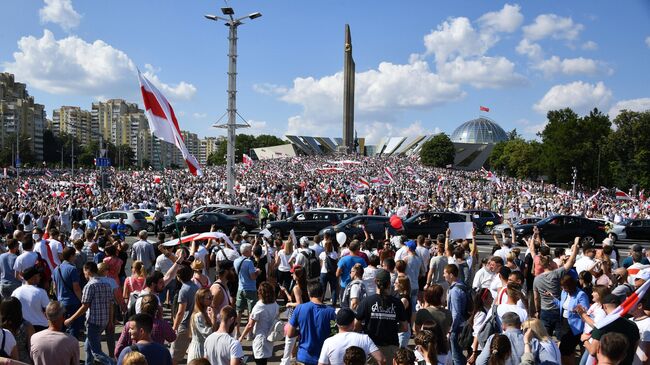 Общегражданский марш За свободу в Минске