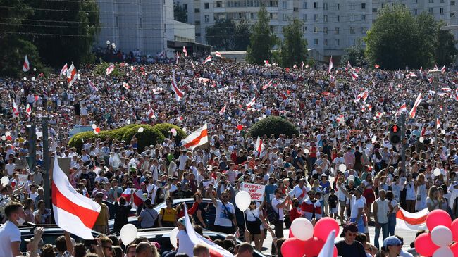 Общегражданский марш За свободу в Минске