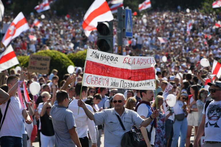 Общегражданский марш За свободу в Минске