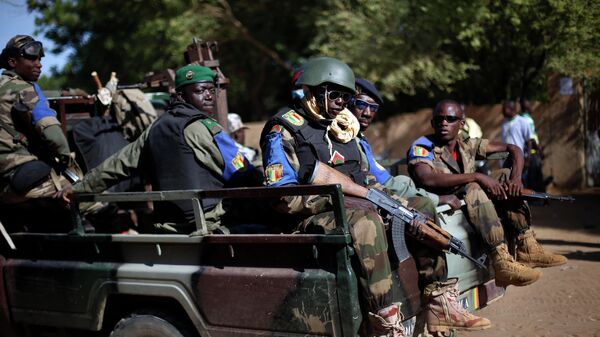 Военнослужащие армии Мали 