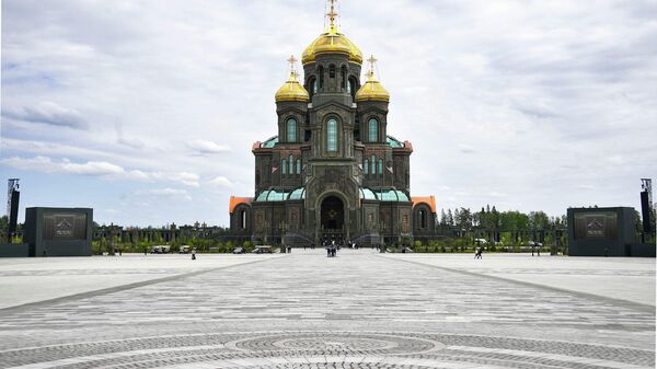 Храм Вооруженных сил РФ в парке Патриот в Московской области