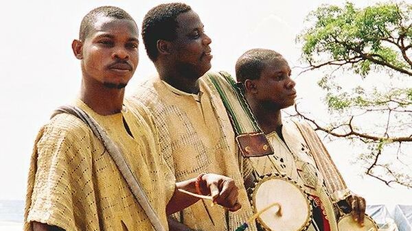 Музыканты йоруба (Нигерия)