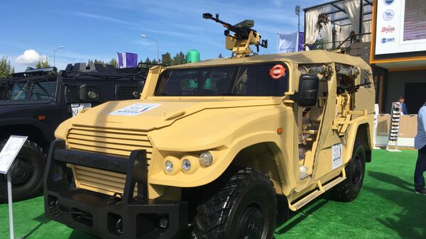 Бронеавтомобиль Тигр в варианте багги на военно-техническом форуме Армия 2020 