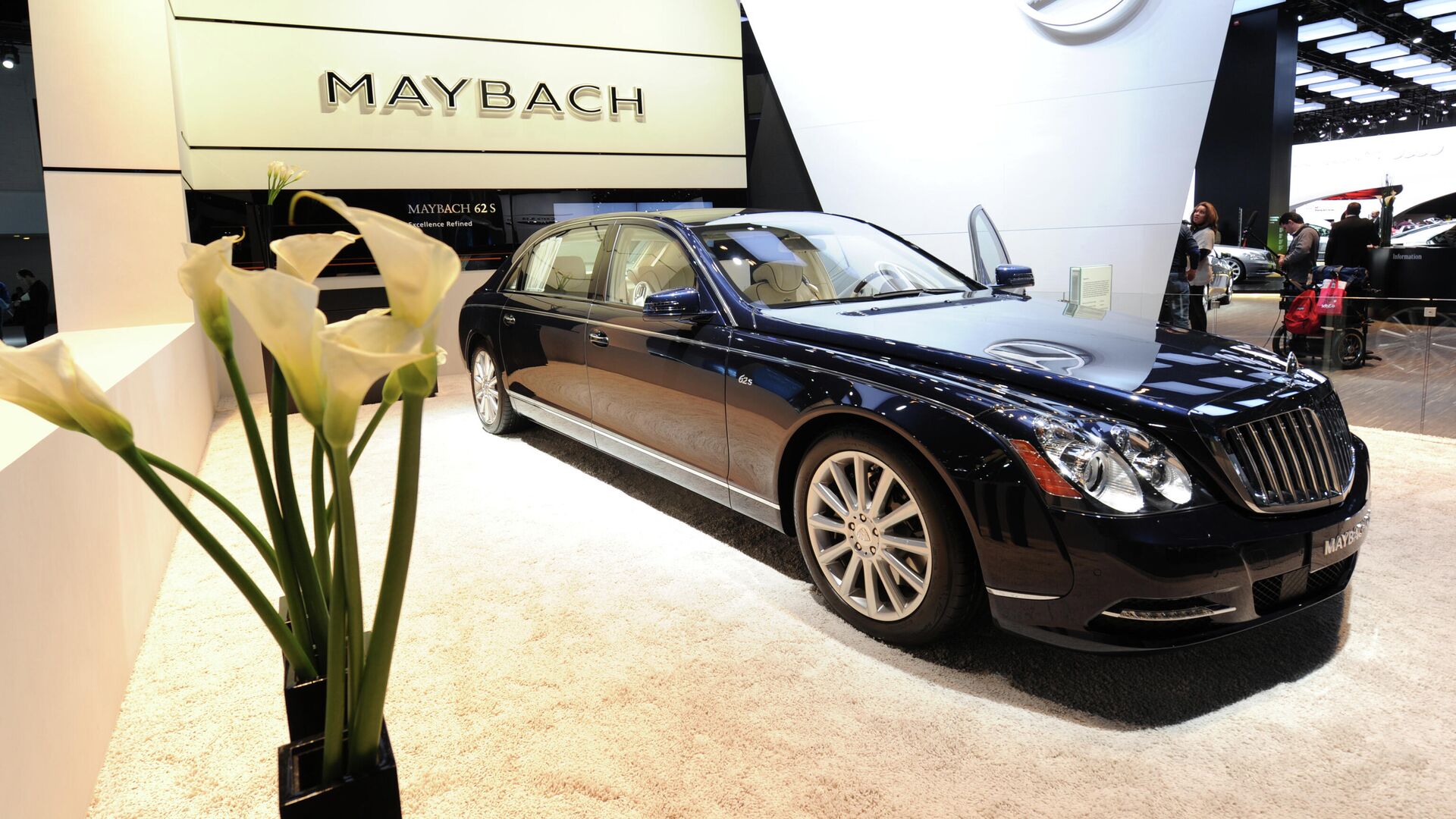 Автомобиль The Maybach 62S на Североамериканском международном автосалоне - РИА Новости, 1920, 23.08.2020