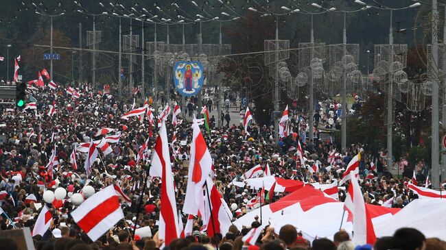 Акция протеста в Минске. 23 августа 2020