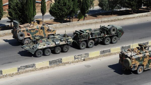 Российско-турецкий патруль в Идлибе. 25 августа 2020