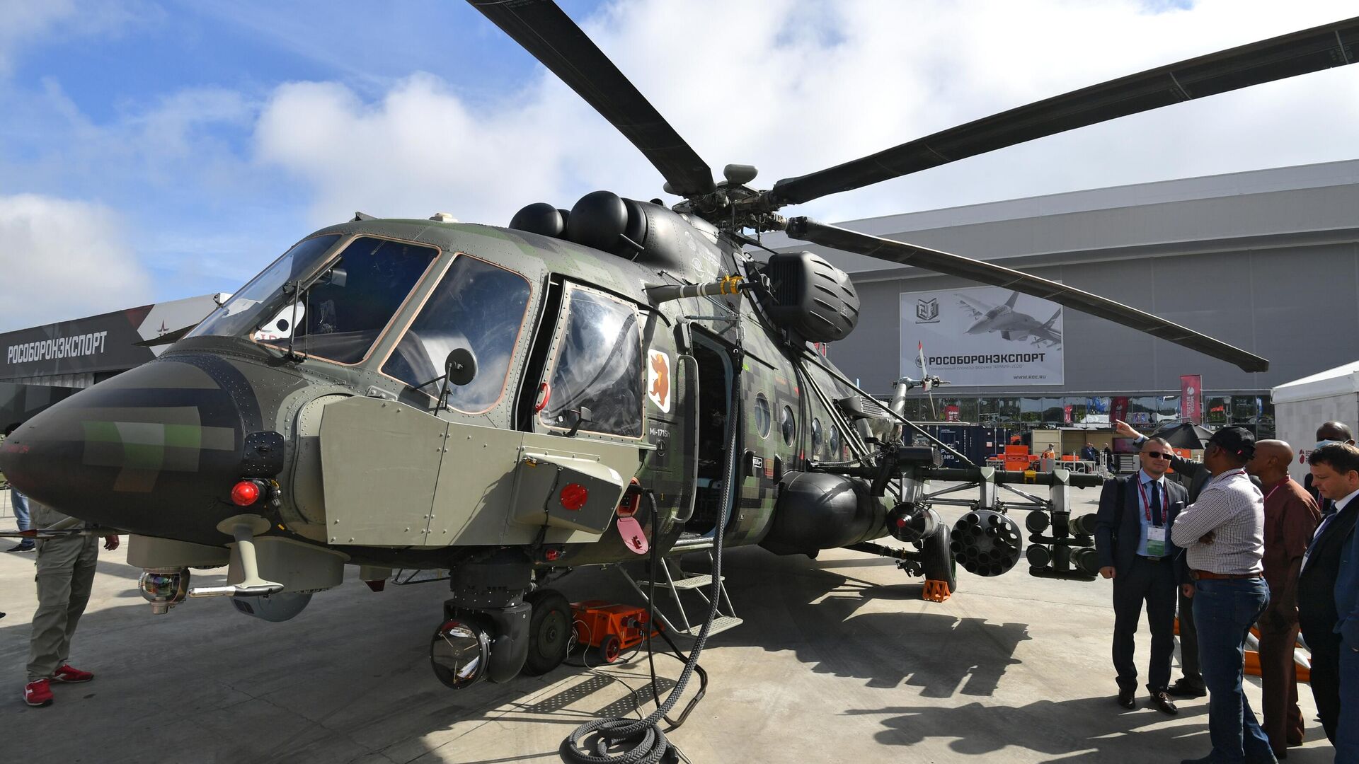 Военно-транспортный вертолет Ми-171Ш Storm на выставке вооружений Международного военно-технического форума Армия-2020  - РИА Новости, 1920, 01.10.2021