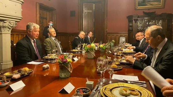 Встреча Сергея Лаврова с первым заместителем Госсекретаря США Стивеном Биганом в Москве