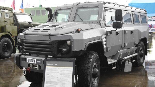 Власти Белгородской области купили бронеавтомобиль "Буран"