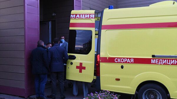 Транспортировка Алексея Навального из омской больницы в Германию