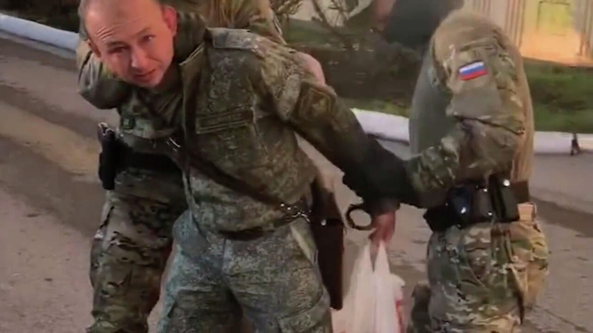Мобилизованный украинец. Задержание военнослужащего ВСУ.