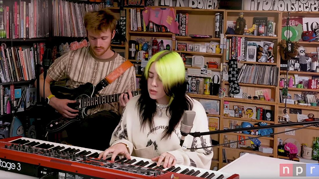 Выступление Билли Айлиш в проекте Tiny Desk NPR - РИА Новости, 1920, 28.08.2020