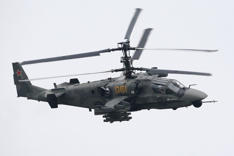 Многоцелевой всепогодный боевой вертолет Ка-52 Аллигатор Многоцелевой всепогодный боевой вертолет Ка-52 Аллигатор
