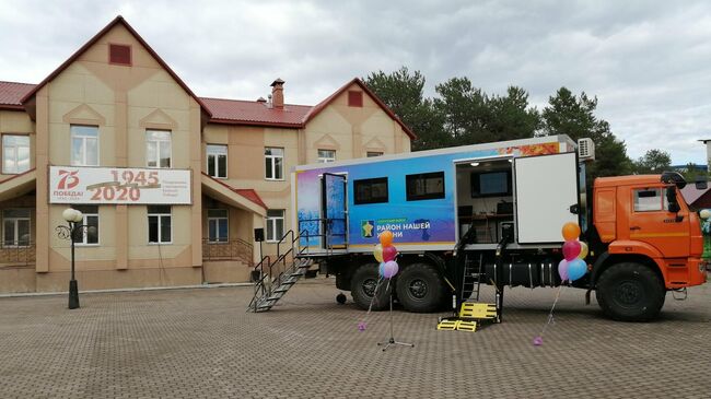 Передвижной технопарк для пожилых людей в Сургутском районе ХМАО