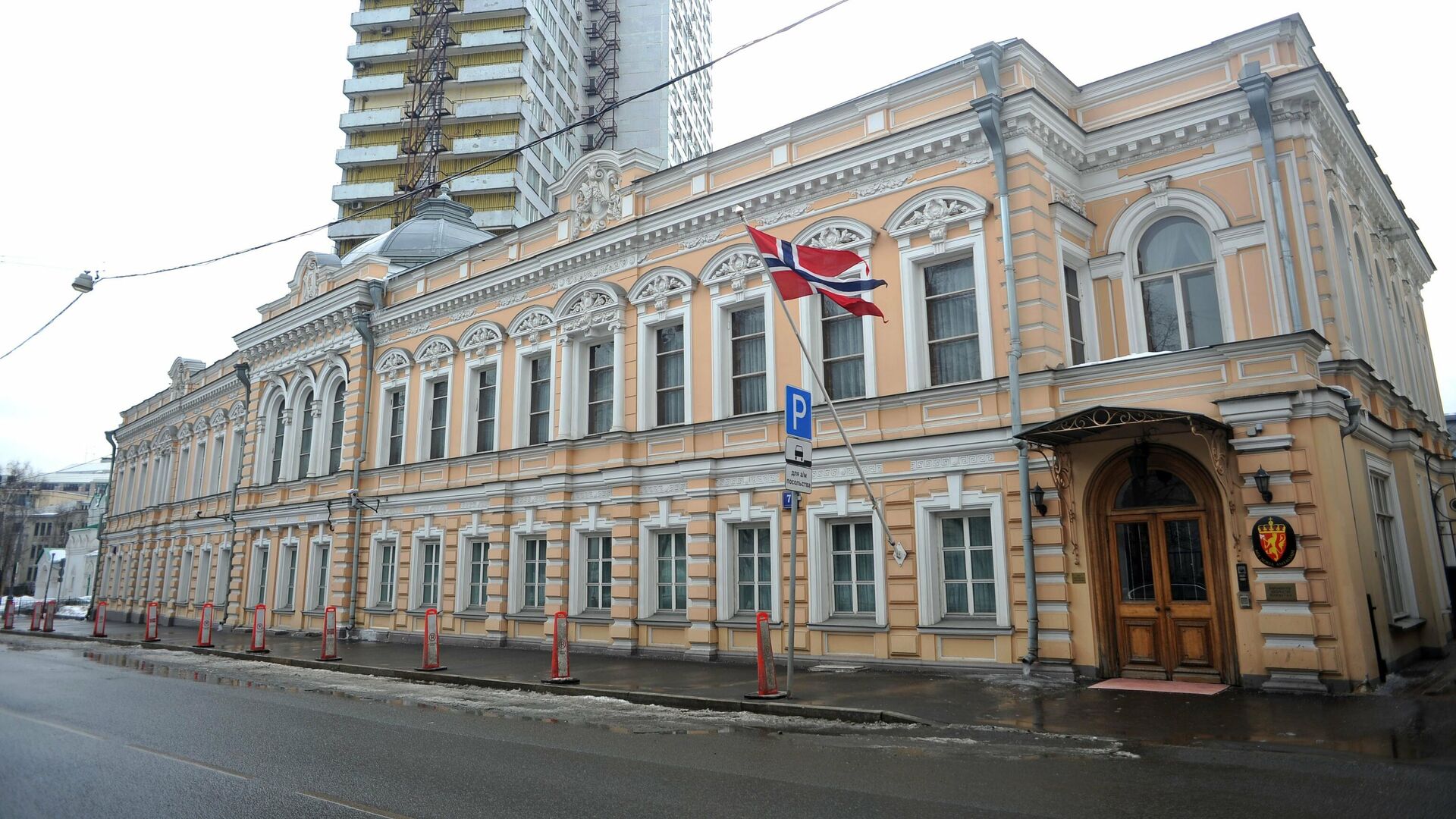 Здание посольства Норвегии в Москве - РИА Новости, 1920, 21.10.2022