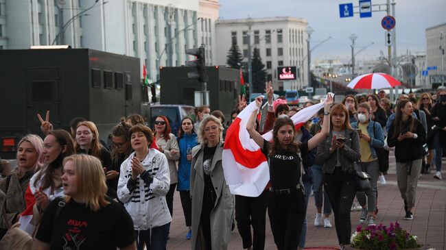 Акции протеста в Минске