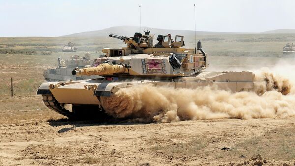 Американский танк M1A2 Abrams 