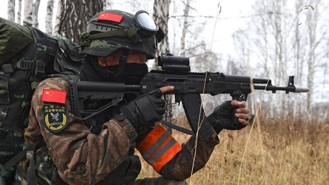 Военнослужащий отряда специального назначения Китайской Народной Республики