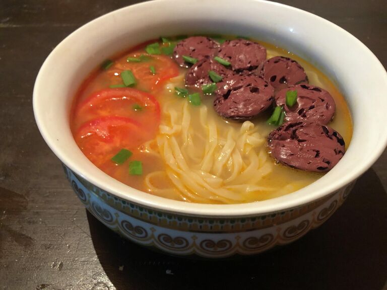 Лапша из экологически чистых якутских продуктов Лапша из экологически чистых якутских продуктов