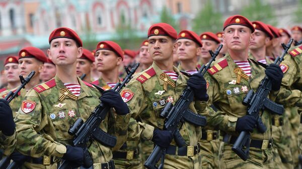 Военнослужащие войск Национальной гвардии РФ