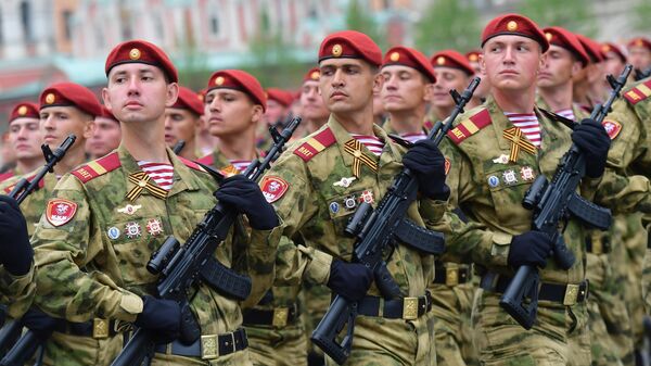 Военнослужащие войск Национальной гвардии РФ
