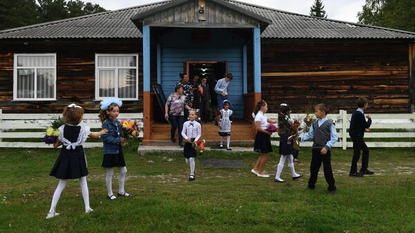 1 сентября в школе села Юрт-Акбалык в Новосибирской области
